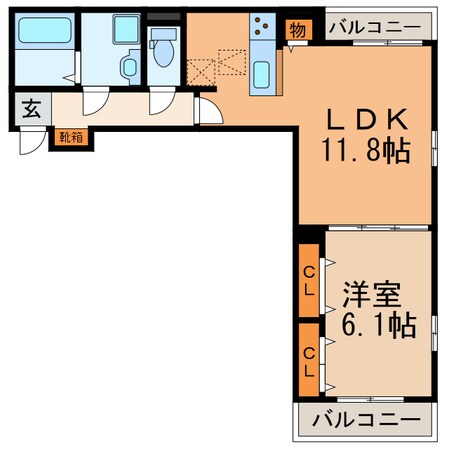 グランツの物件間取画像